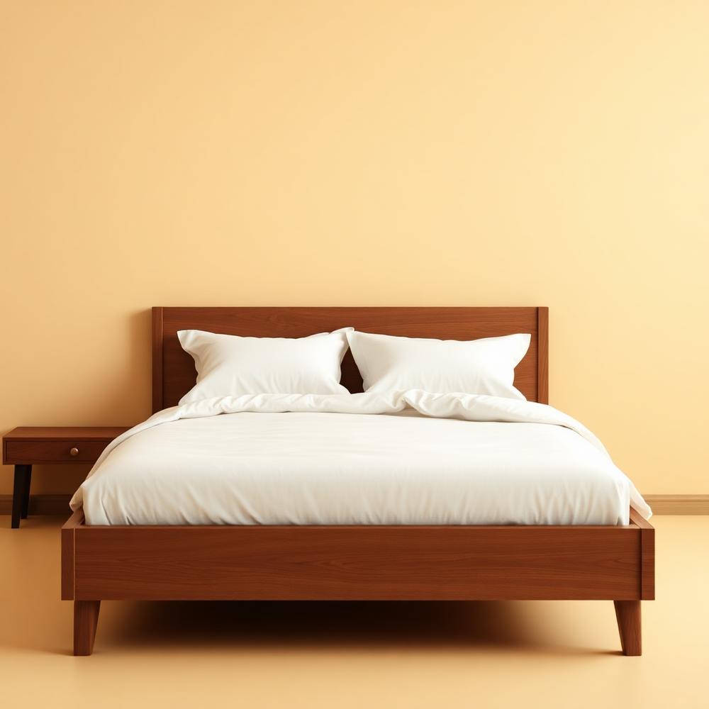 Meskel Walnut Bed